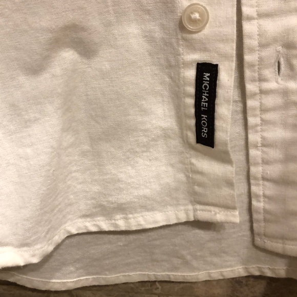 Michael Kors Button Down linen shirt - Picture 5 of 7